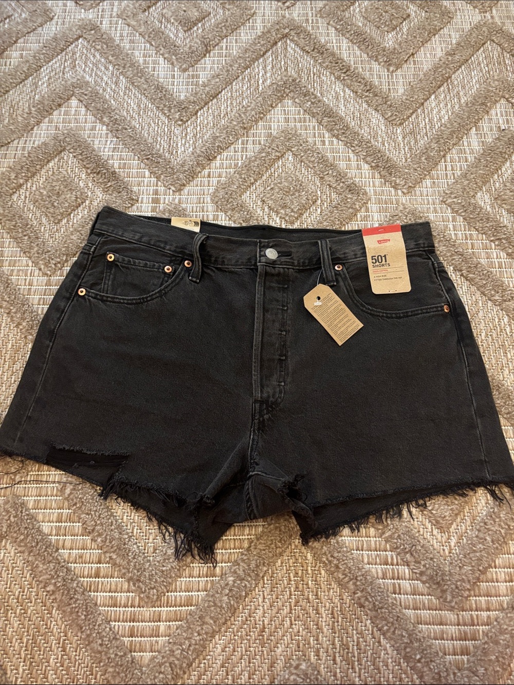 Levi's Black Shorts